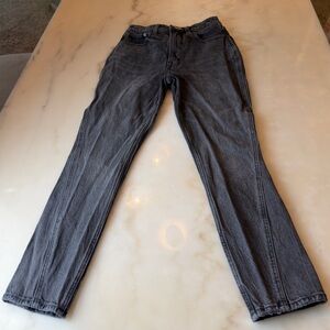 Abercrombie & Fitch Slim Straight Jeans - Charcoal